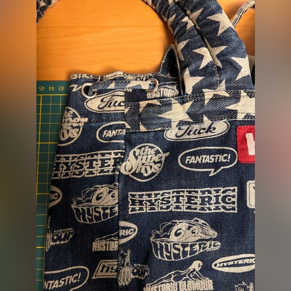 Vintage Hysteric Glamour denim backpack - Picture 10 of 15